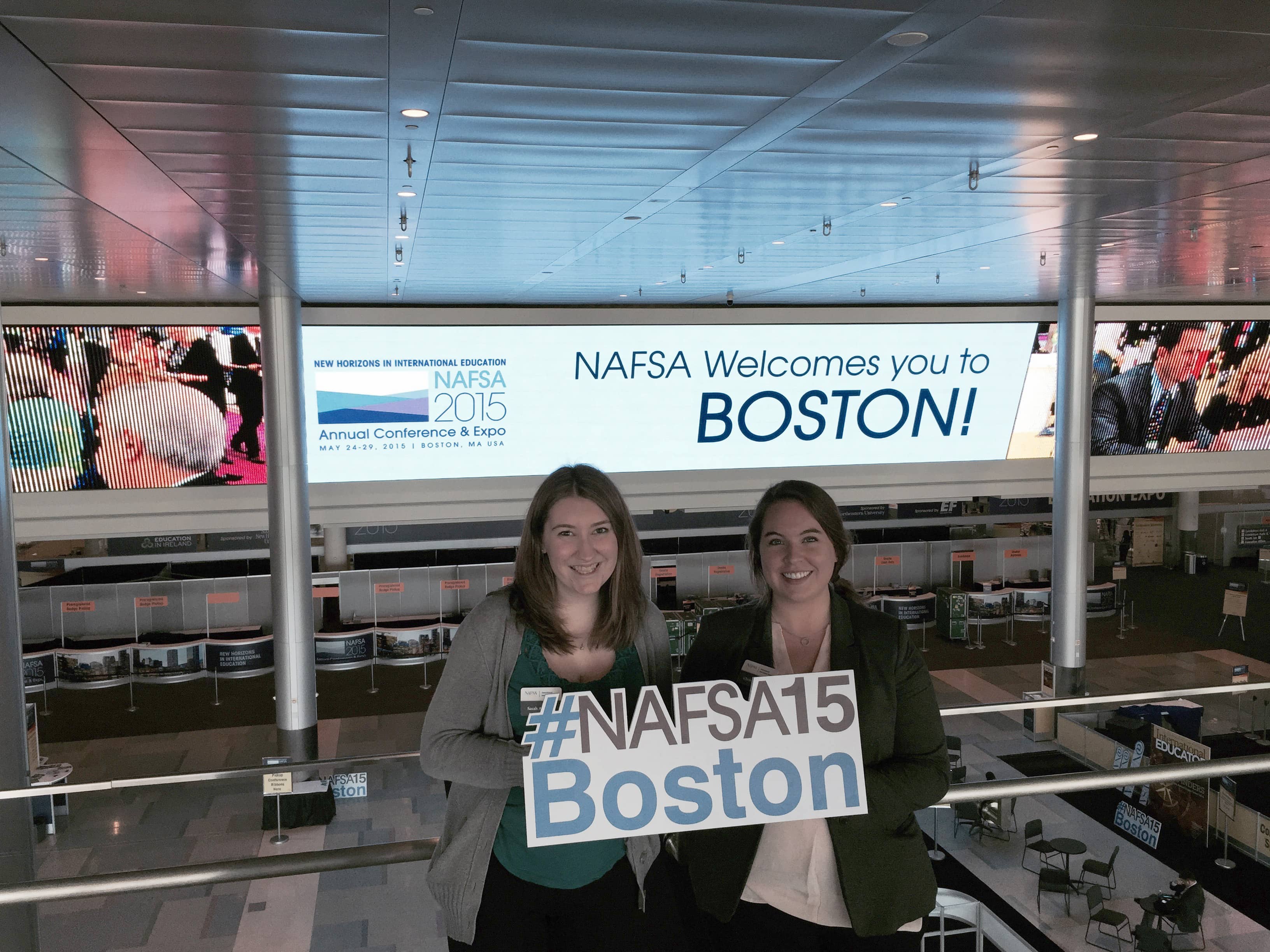 NAFSA 2015 in Boston, MA.